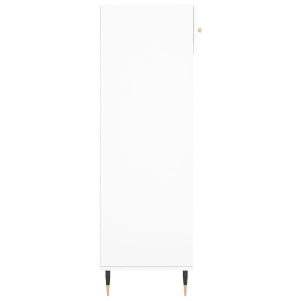 Weißer Schuhschrank 60x35x105 cm