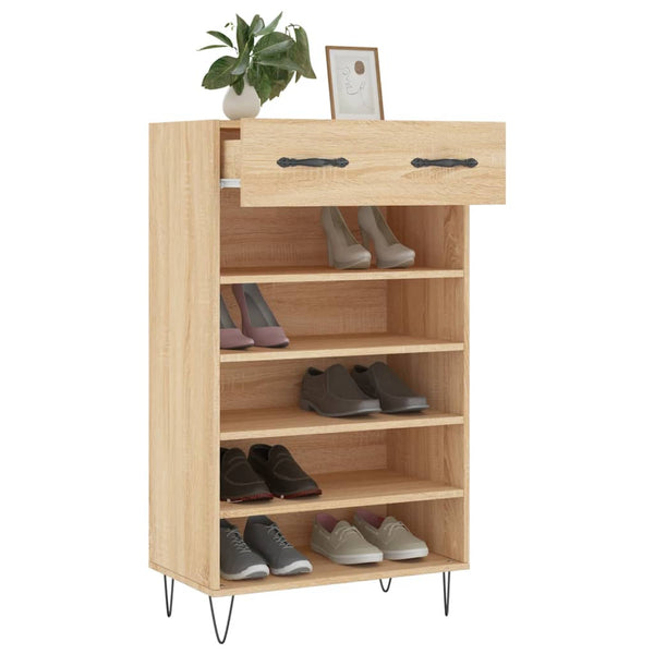Schuhschrank Sonoma Eiche 60x35x105 cm