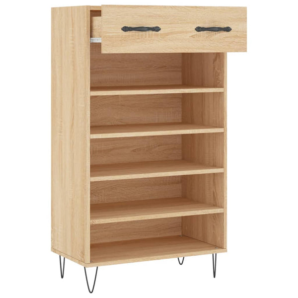Schuhschrank Sonoma Eiche 60x35x105 cm