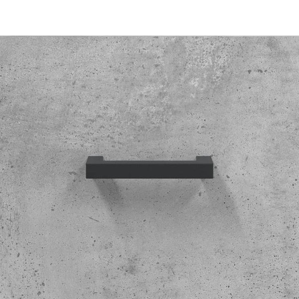 Schuhschrank Betongrau 60x35x105 cm