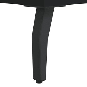 Schuhschrank Schwarz 60x35x105 cm