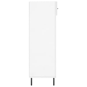 Hochglanz Schuhschrank Weiß 60x105 cm