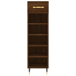 Schuhschrank Braun Eichenoptik 105 cm