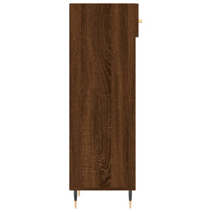 Schuhschrank Braun Eichenoptik 105 cm