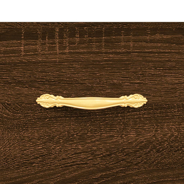 Schuhschrank Braun Eichenoptik 105 cm
