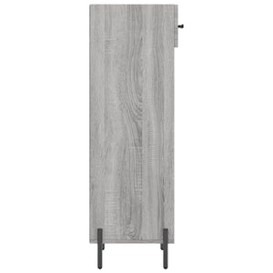 Schuhschrank Grau Sonoma 30x35x105 cm