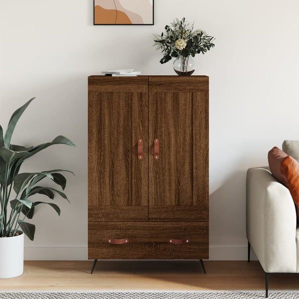 Highboard Braun Eichen-Optik 69,5 cm