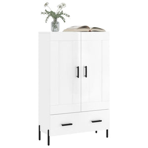 Hochglanz Highboard Weiß 69,5x31x115cm