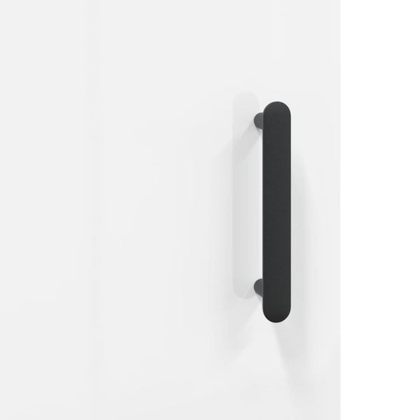 Hochglanz Highboard Weiß 69,5x31x115cm