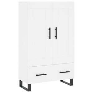 Weißes Highboard 69,5x31x115 cm