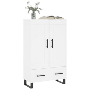 Weißes Highboard 69,5x31x115 cm
