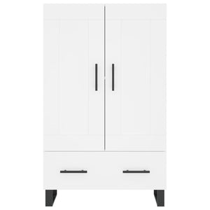 Weißes Highboard 69,5x31x115 cm