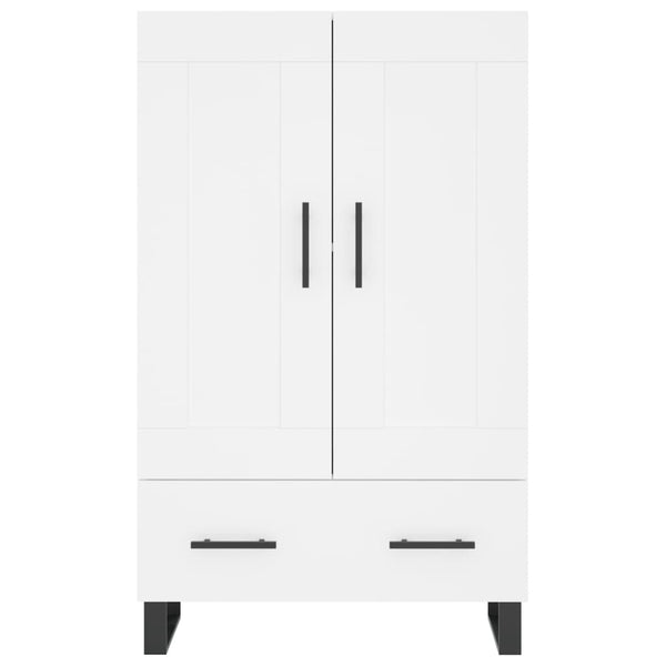 Weißes Highboard 69,5x31x115 cm