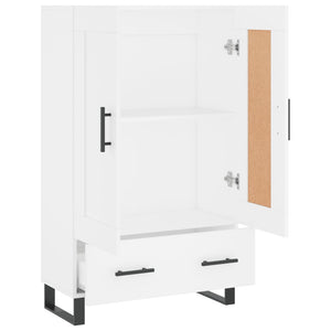 Weißes Highboard 69,5x31x115 cm