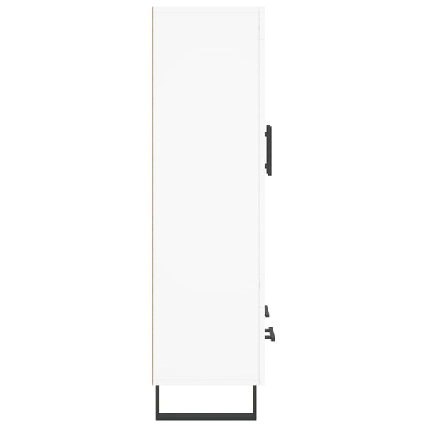 Weißes Highboard 69,5x31x115 cm