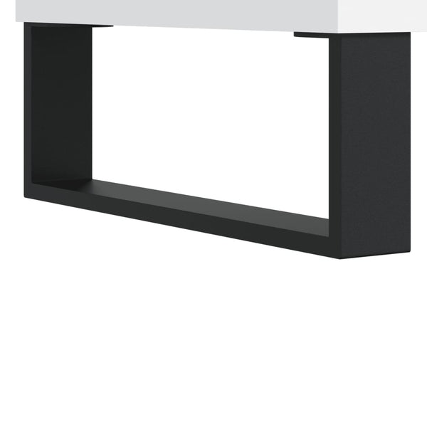 Weißes Highboard 69,5x31x115 cm