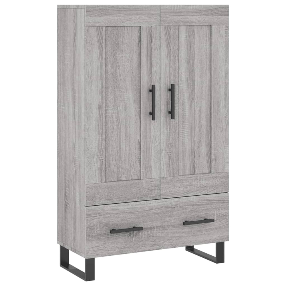 Highboard Grau Sonoma 69,5x31x115 cm