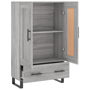 Highboard Grau Sonoma 69,5x31x115 cm