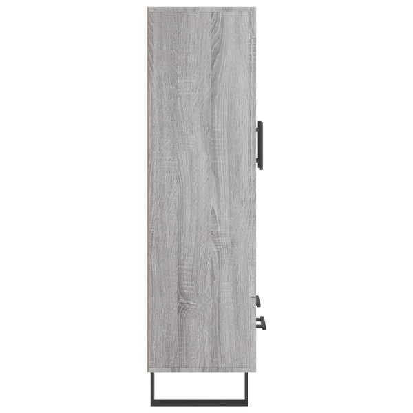 Highboard Grau Sonoma 69,5x31x115 cm