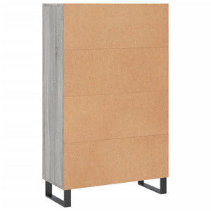 Highboard Grau Sonoma 69,5x31x115 cm