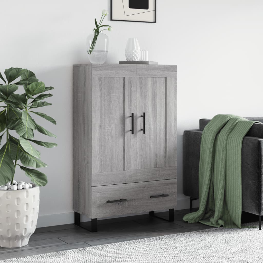 Highboard Grau Sonoma 69,5x31x115 cm
