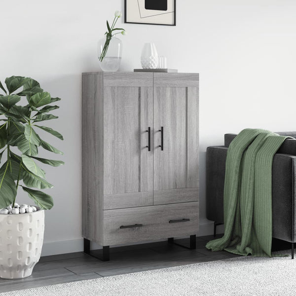 Highboard Grau Sonoma 69,5x31x115 cm