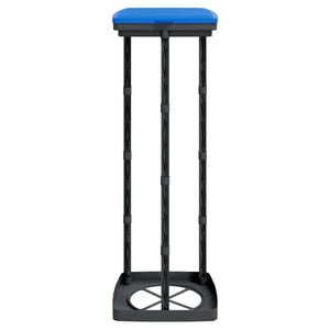 Müllsackständer 2 Stk. Schwarz und Blau 120 L PP