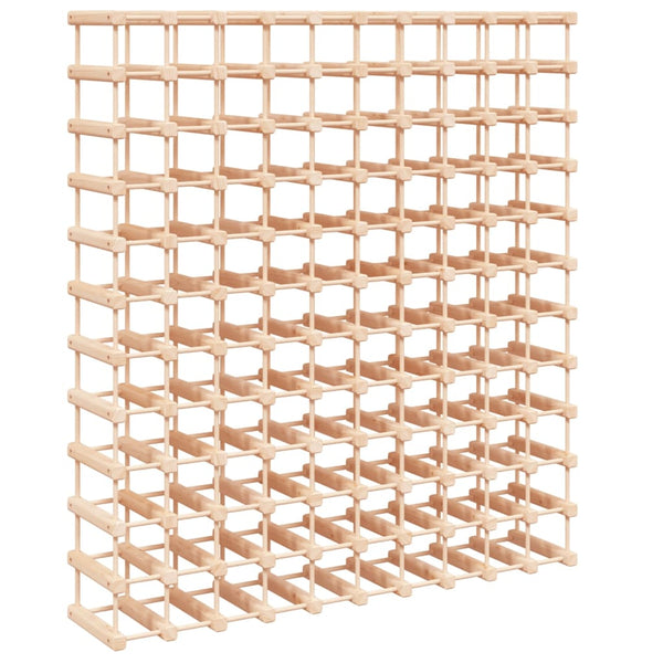 vidaXL Casier à bouteilles pour 120 bouteilles 112,5x23x123,5 cm Bois de pin massif