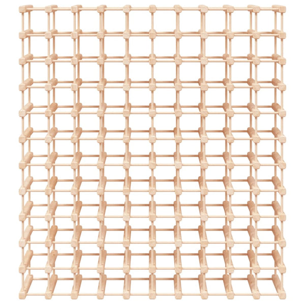 vidaXL Casier à bouteilles pour 120 bouteilles 112,5x23x123,5 cm Bois de pin massif