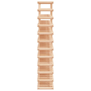 vidaXL Casier à bouteilles pour 120 bouteilles 112,5x23x123,5 cm Bois de pin massif