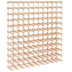 vidaXL Casier à bouteilles pour 120 bouteilles 112,5x23x123,5 cm Bois de pin massif
