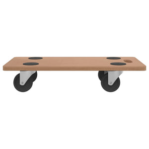 Rollbretter 6 Stk. Rechteckig Holzwerkstoff