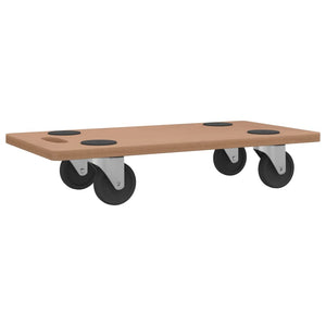 Rollbretter 6 Stk. Rechteckig Holzwerkstoff