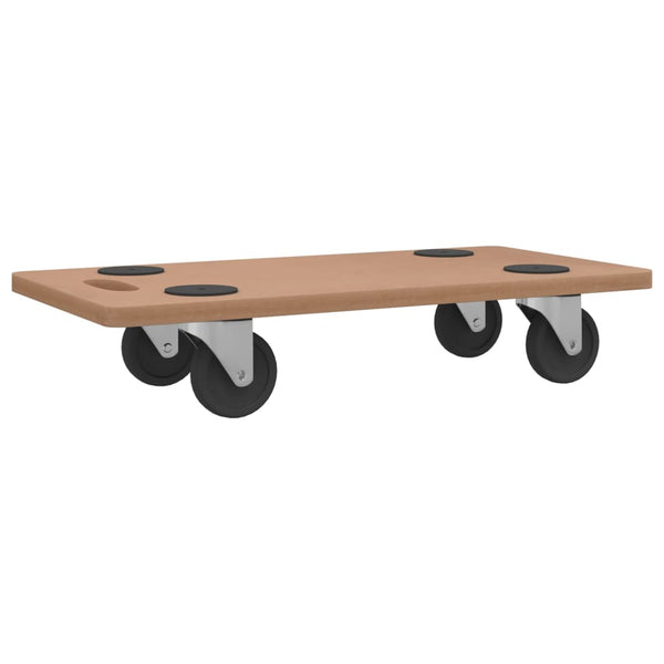 Rollbretter 6 Stk. Rechteckig Holzwerkstoff