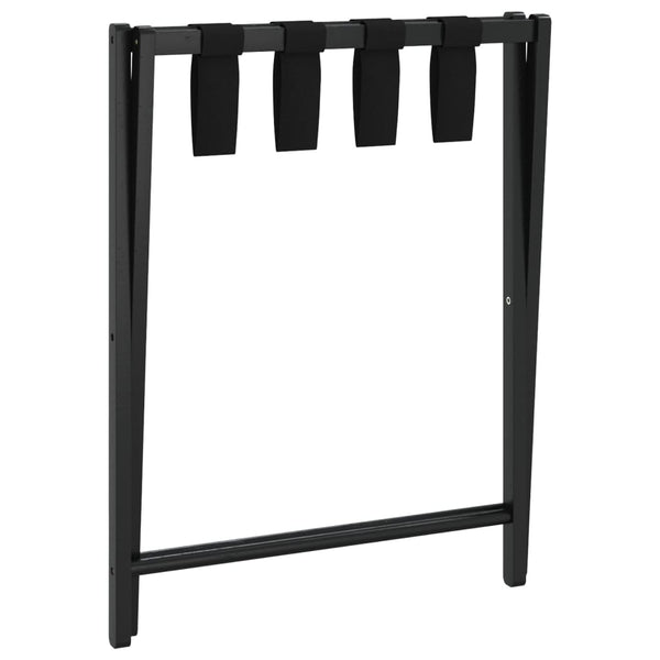 Gepäckablage Bambus Schwarz 68,5 cm