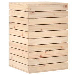 Wäschetruhe Kiefer Massivholz 44x44x66cm