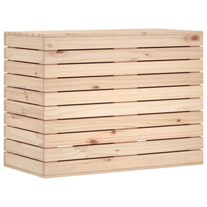 Massivholz Wäschetruhe Kiefer 88,5 cm