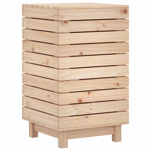 Kiefernholz Wäschetruhe 44x44x76 cm