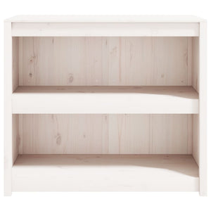Outdoor Küchenschrank Weiß Kiefer Massivholz