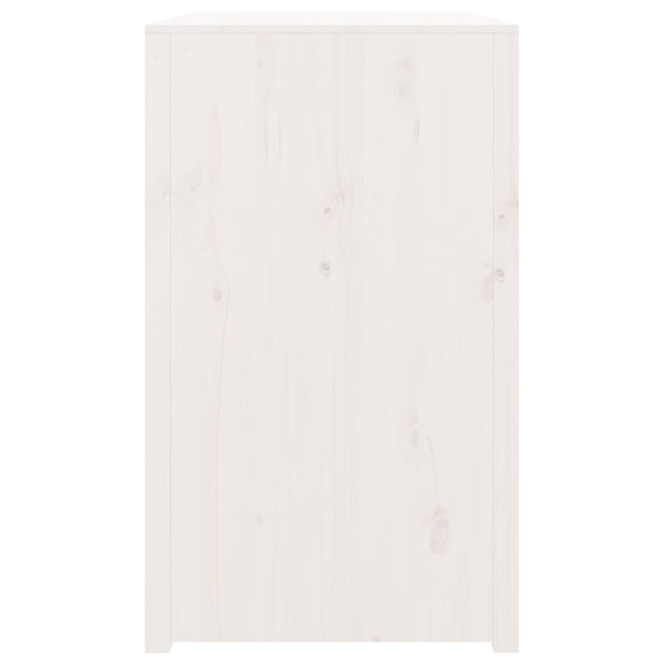 Outdoor Küchenschrank Weiß Kiefer Massivholz