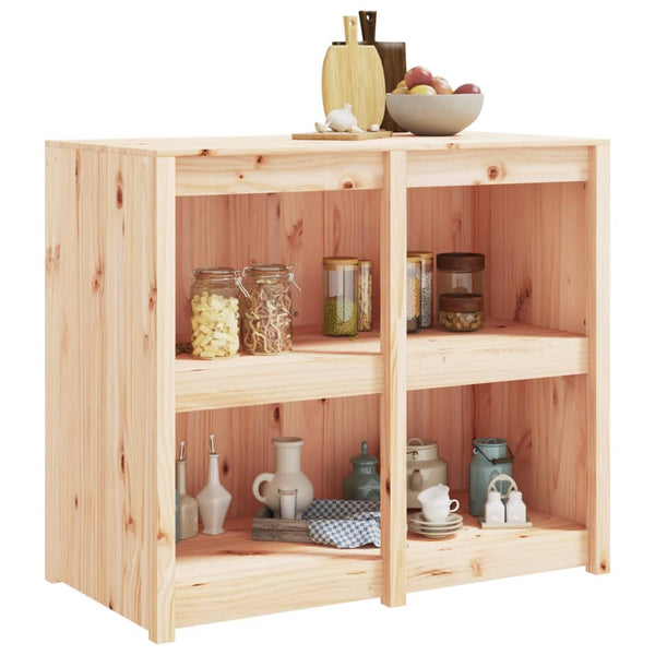 Outdoor Küchenschrank Kiefer Massivholz 106cm