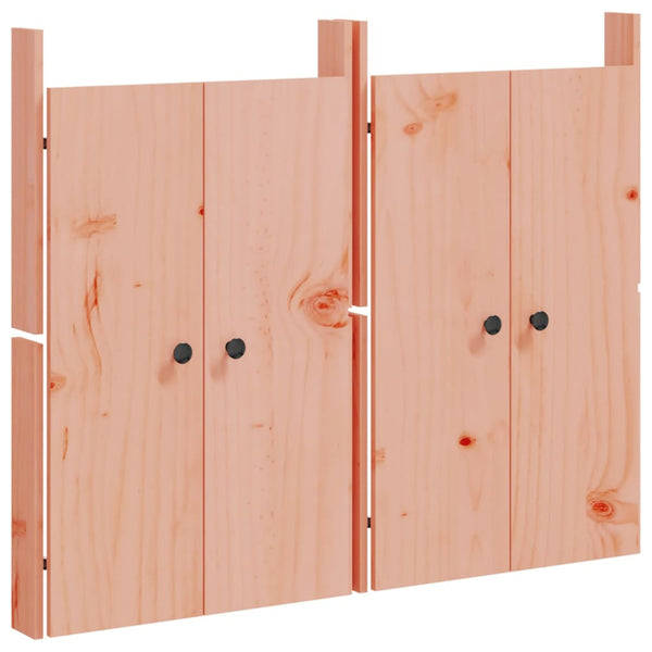 Douglasie Türen für Outdoor-Küche 50x82cm, 2er Set