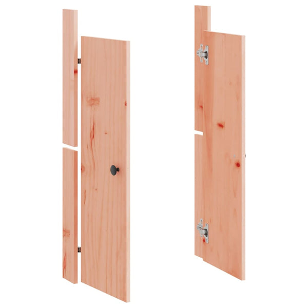Douglasie Türen für Outdoor-Küche 50x82cm, 2er Set