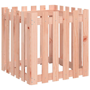 Holz Pflanzkübel Lattenzaun Design 60x60x60cm