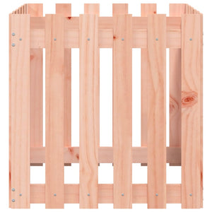 Holz Pflanzkübel Lattenzaun Design 60x60x60cm