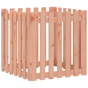 Holz Pflanzkübel Lattenzaun Design 70x70x70 cm