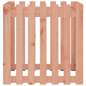 Holz Pflanzkübel Lattenzaun Design 70x70x70 cm