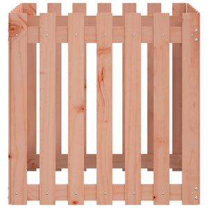 Holz Pflanzkübel Lattenzaun Design 70x70x70 cm