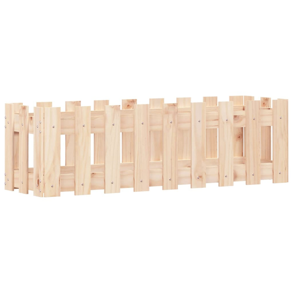 Hochbeet Lattenzaun Kiefer 100x30x30 cm