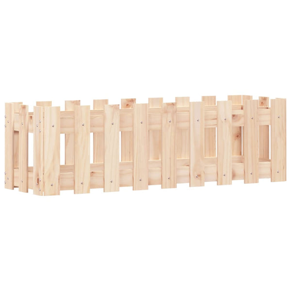 Hochbeet Lattenzaun Kiefer 100x30x30 cm